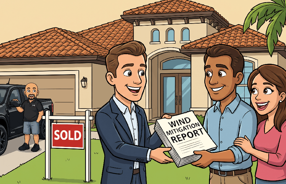 realtor wind mitigation inspection for home sale